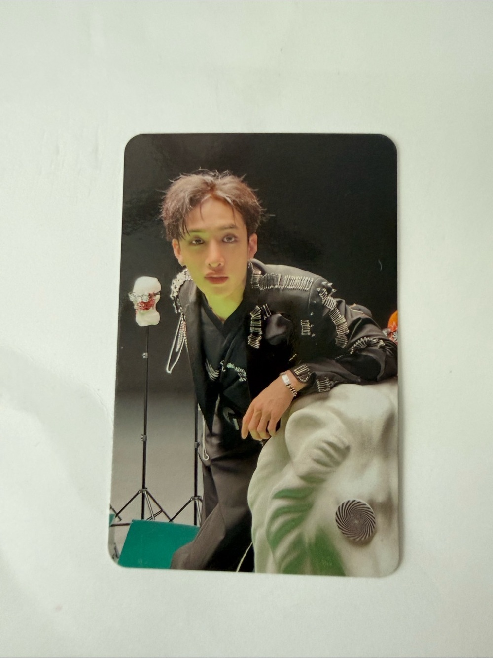 Stray Kids - Bang Chan Official Rock Star Album Postcard Version POB Photocard